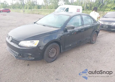 2014 Volkswagen Jetta 2.0L S из США, поврежденный, VIN 3VW2K7AJ3EM377913